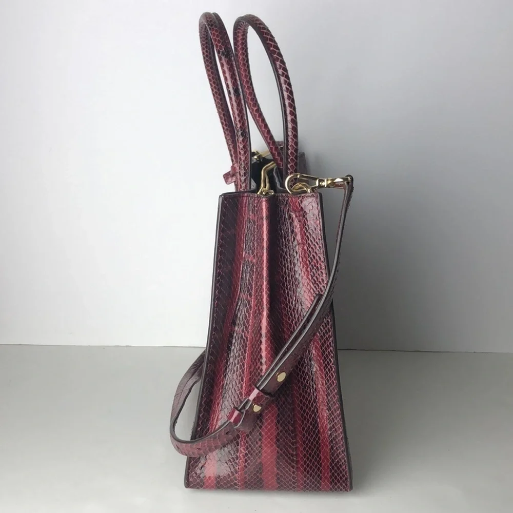 Michael Kors Mercer Large Snake Satchel